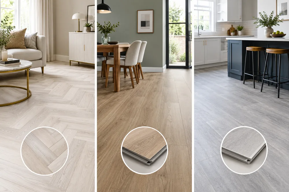 Which Flooring Is Best for a UK Home: White Herringbone, WPC or SPC?