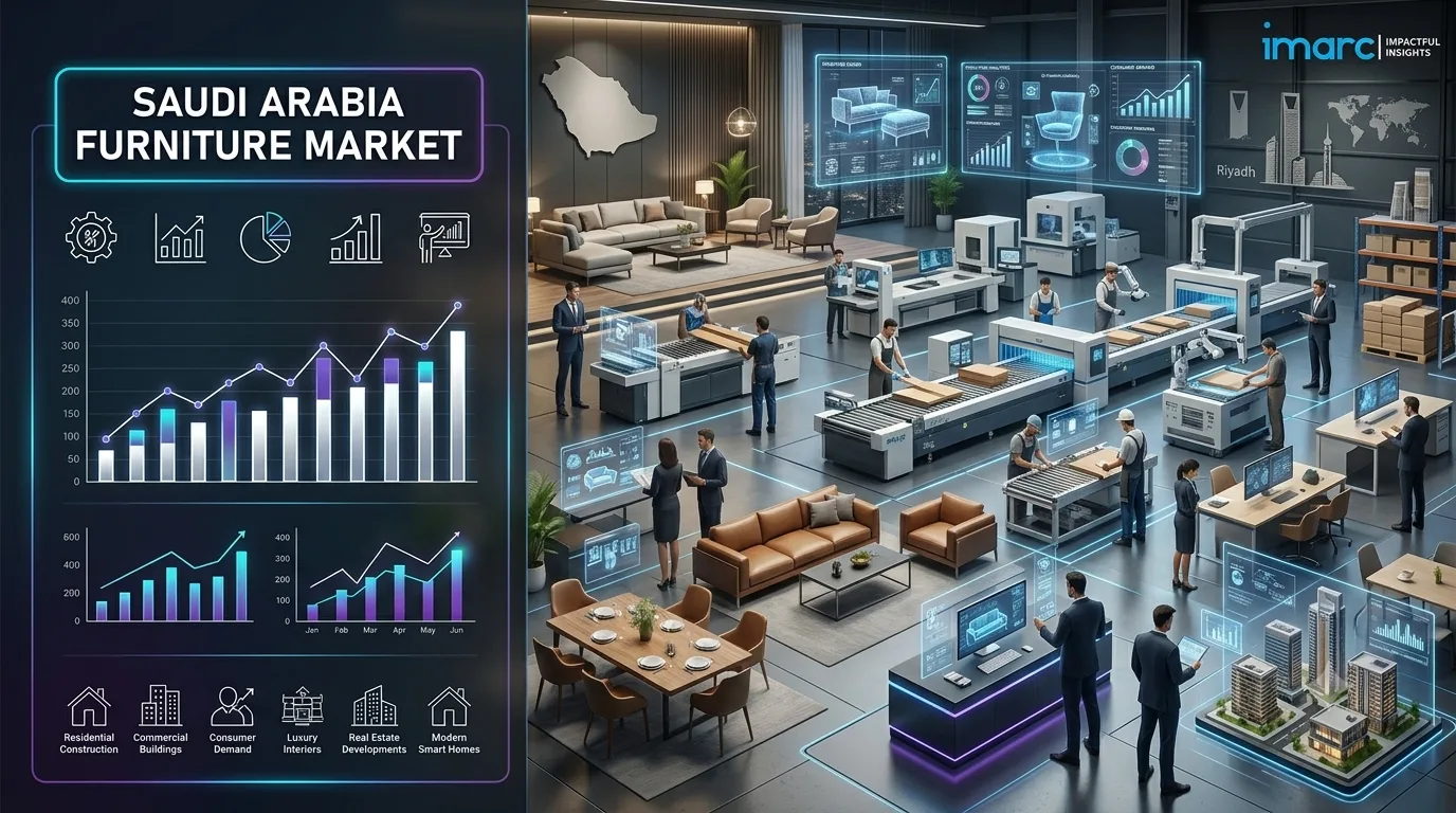 Saudi Arabia Furniture Market Outlook 2026–2034: Trends, Growth & Opportunities