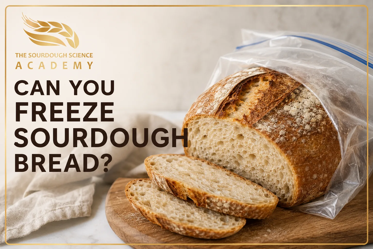 Can You Freeze Sourdough Bread?