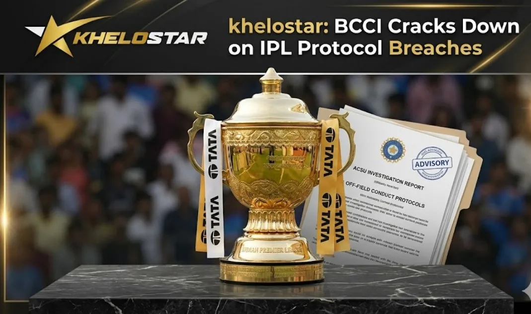 Khelostar: BCCI Cracks Down on IPL Protocol Breaches