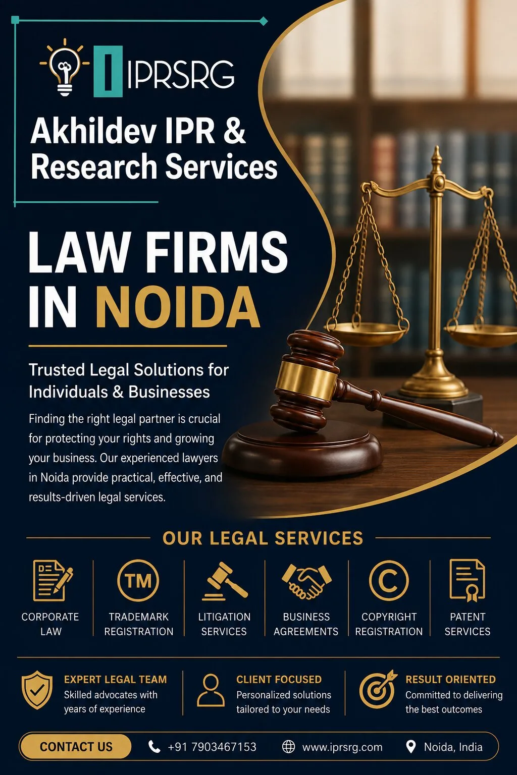 Top Factors to Consider When Choosing Law Firms in Noida