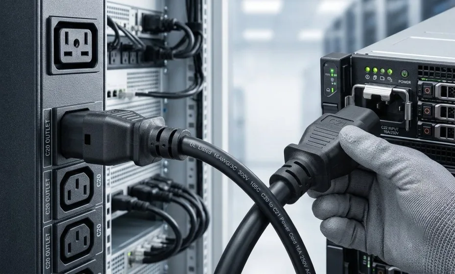 What Is a C20 to C21 Power Cord? Uses, Ratings, and Safety Tips