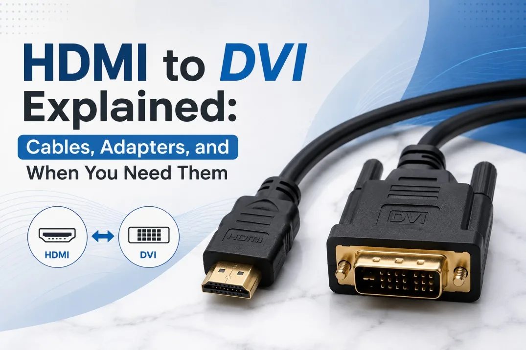 HDMI to DVI Explained: Cables, Adapters, and When You Need Them