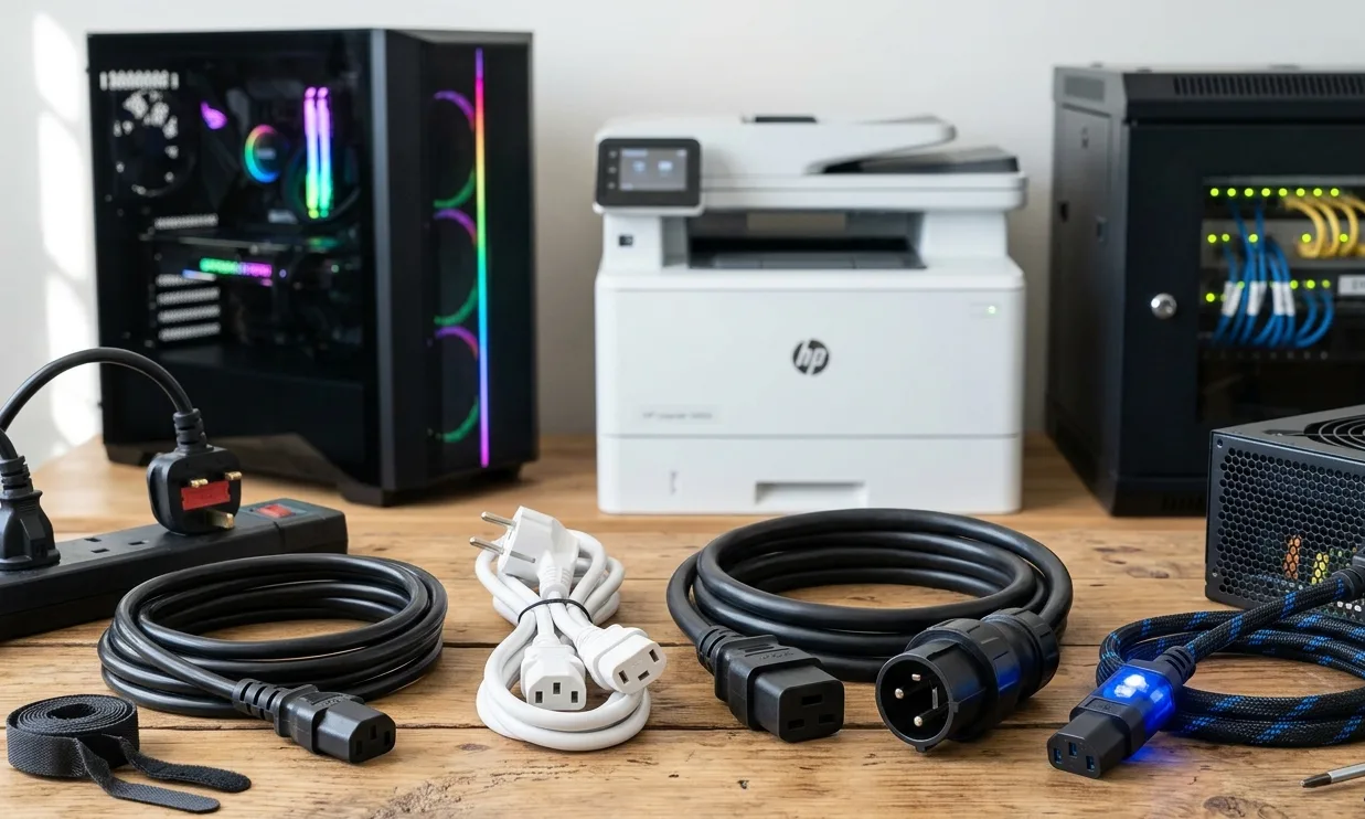How to Choose the Right Power Cord for Your PC, Printer, or Server in 2026