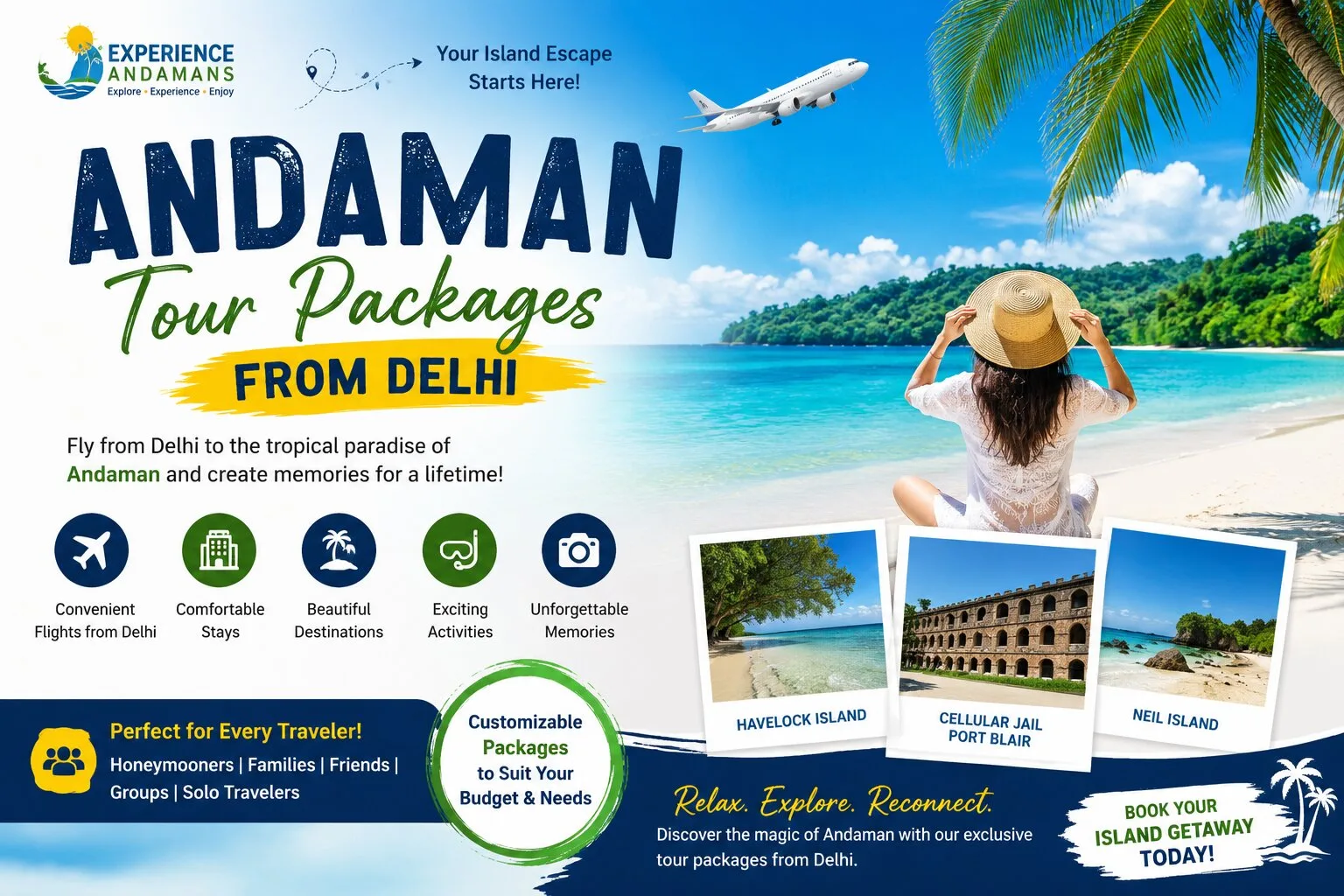 First-Time Traveller's Guide to Andaman from Delhi: Flights, Islands and Holiday Packages