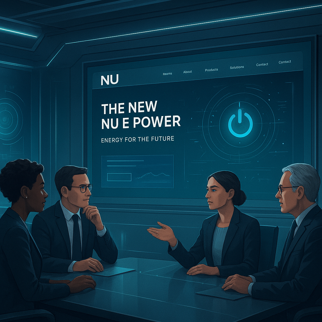 Inside NU E Power’s Bold Revamp: Website, Investor Insights, and Strategy Unveiled