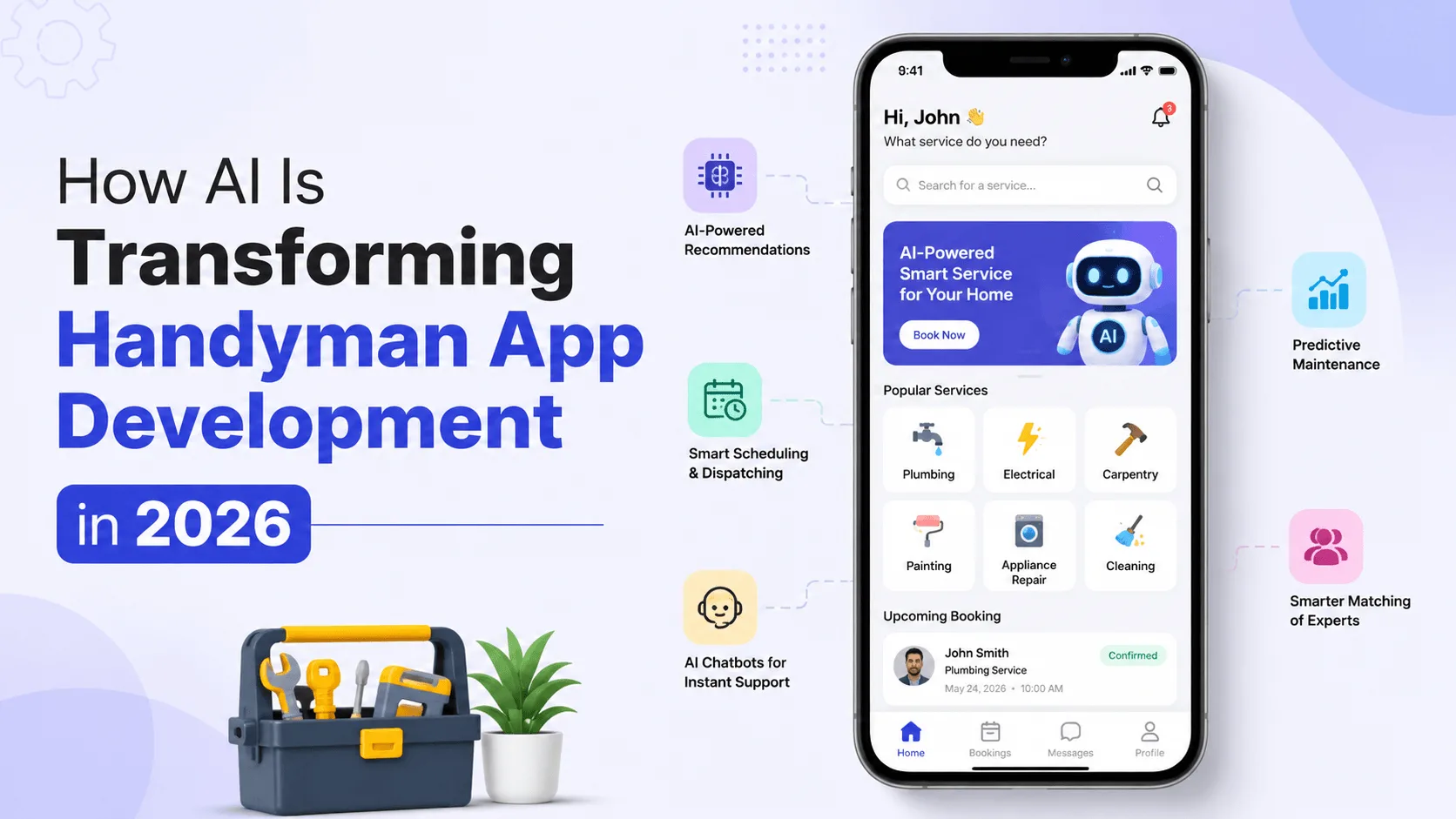 How AI Is Transforming Handyman App Development in 2026