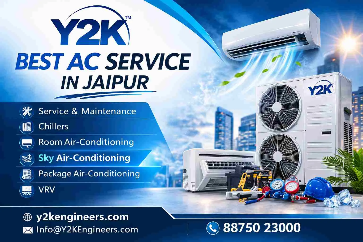 Best AC Repair Service Jaipur | Y2K Engineers