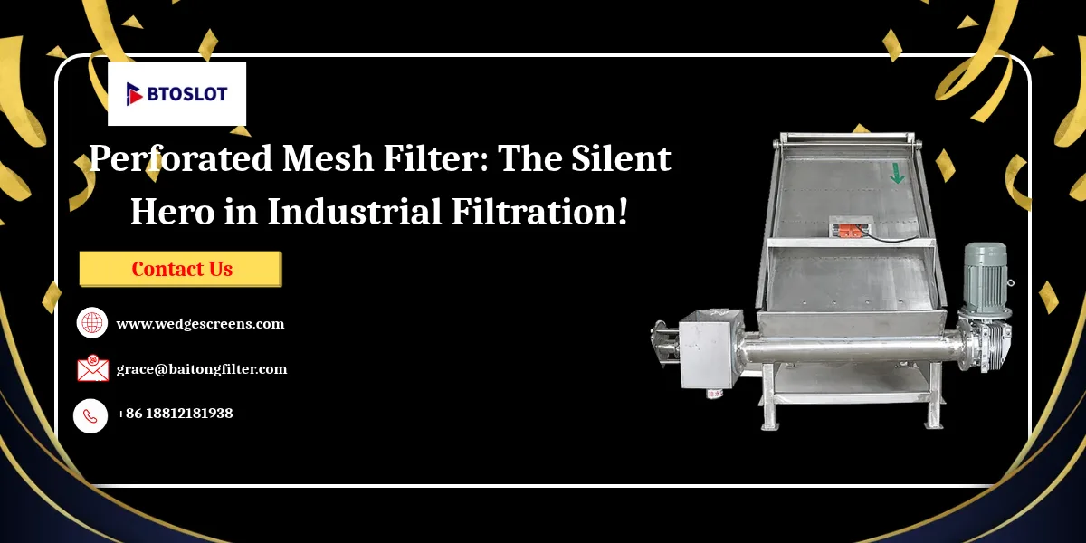 Perforated Mesh Filter: The Silent Hero in Industrial Filtration!