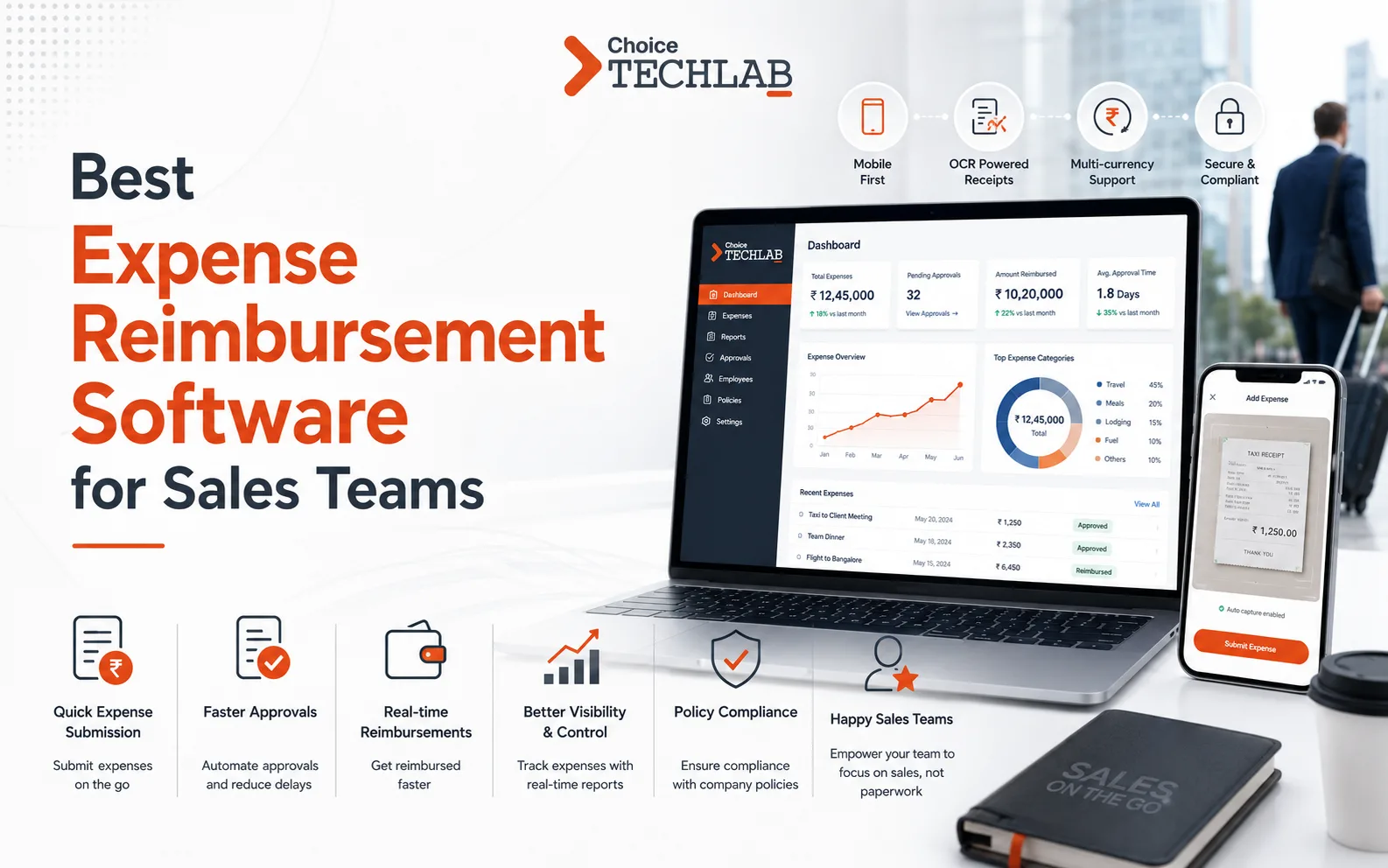 Best Expense Reimbursement Software for Sales Teams