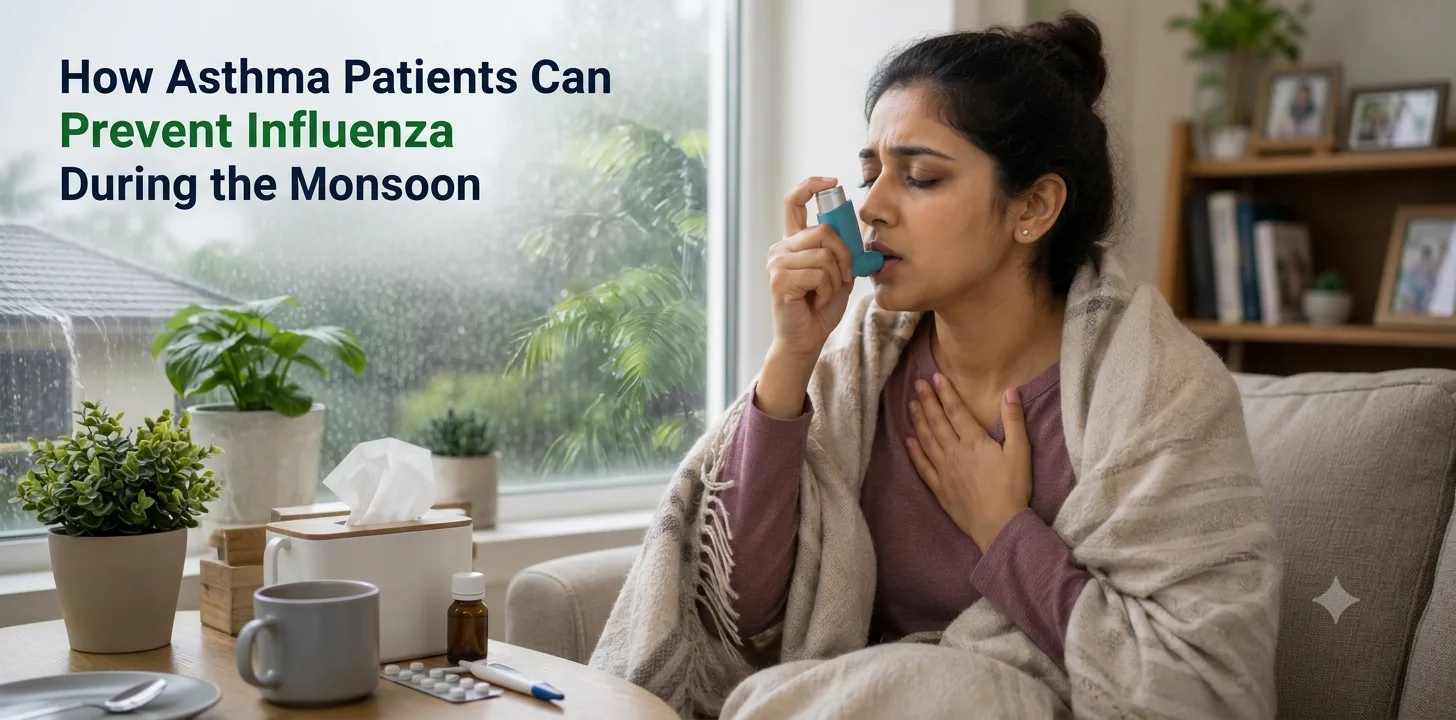 How Asthma Patients Can Prevent Influenza During the Monsoon