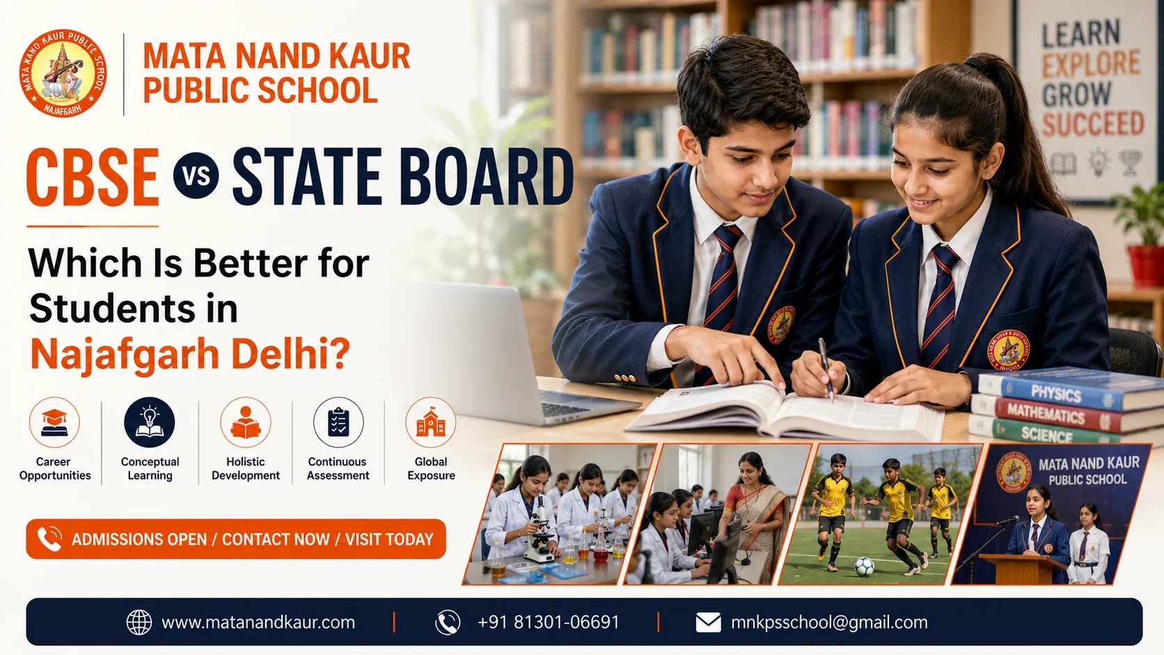 CBSE vs State Board — Which Is Better for Students in Najafgarh Delhi?