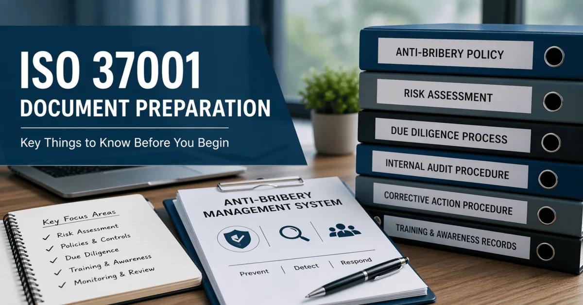 What to Know Before Preparing ISO 37001 Documents