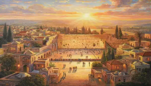 The Eternal City on Canvas: Elevating Luxury Residential Interiors with Jerusalem Art