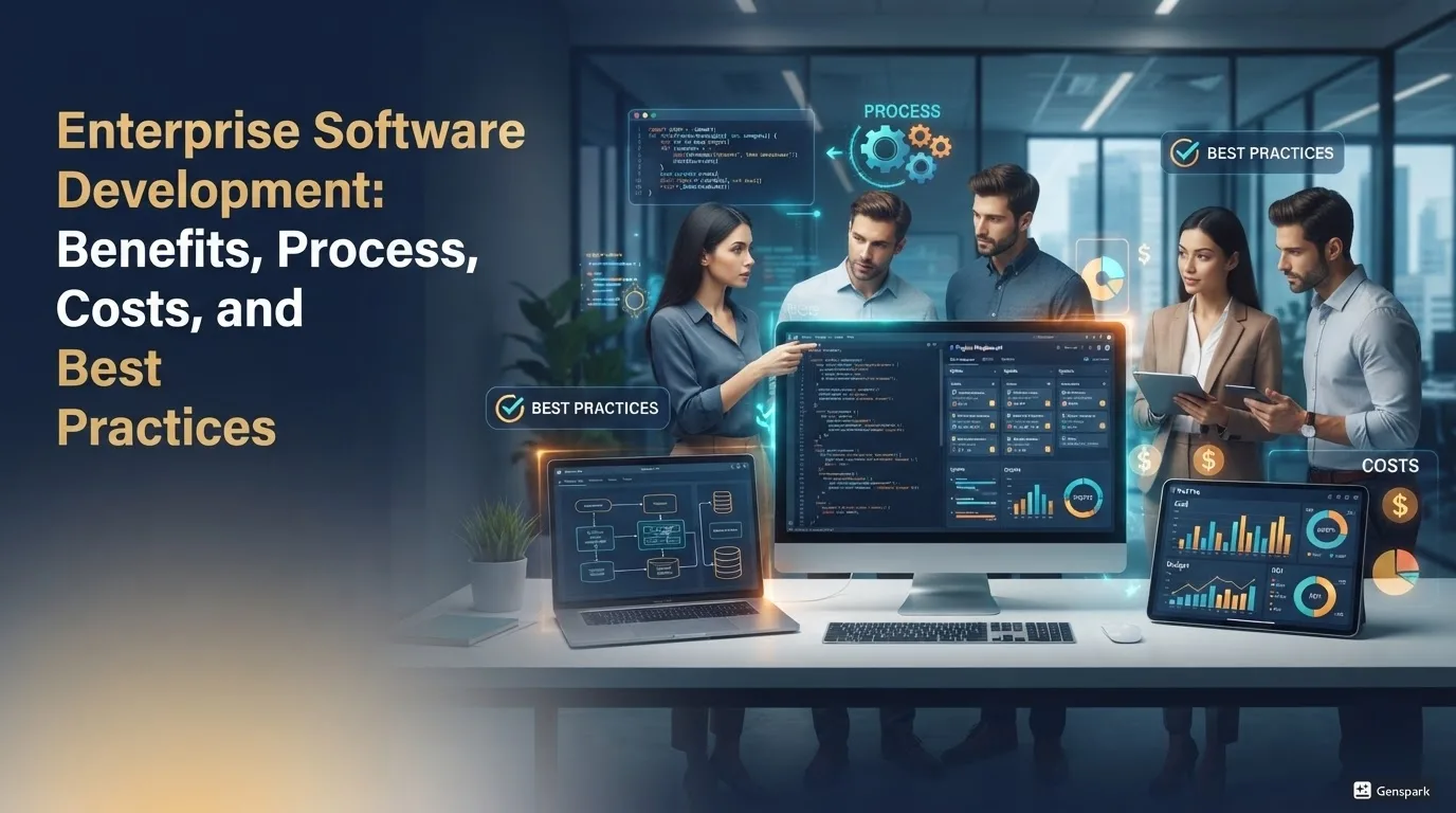 Enterprise Software Development: Benefits, Process, Costs, and Best Practices