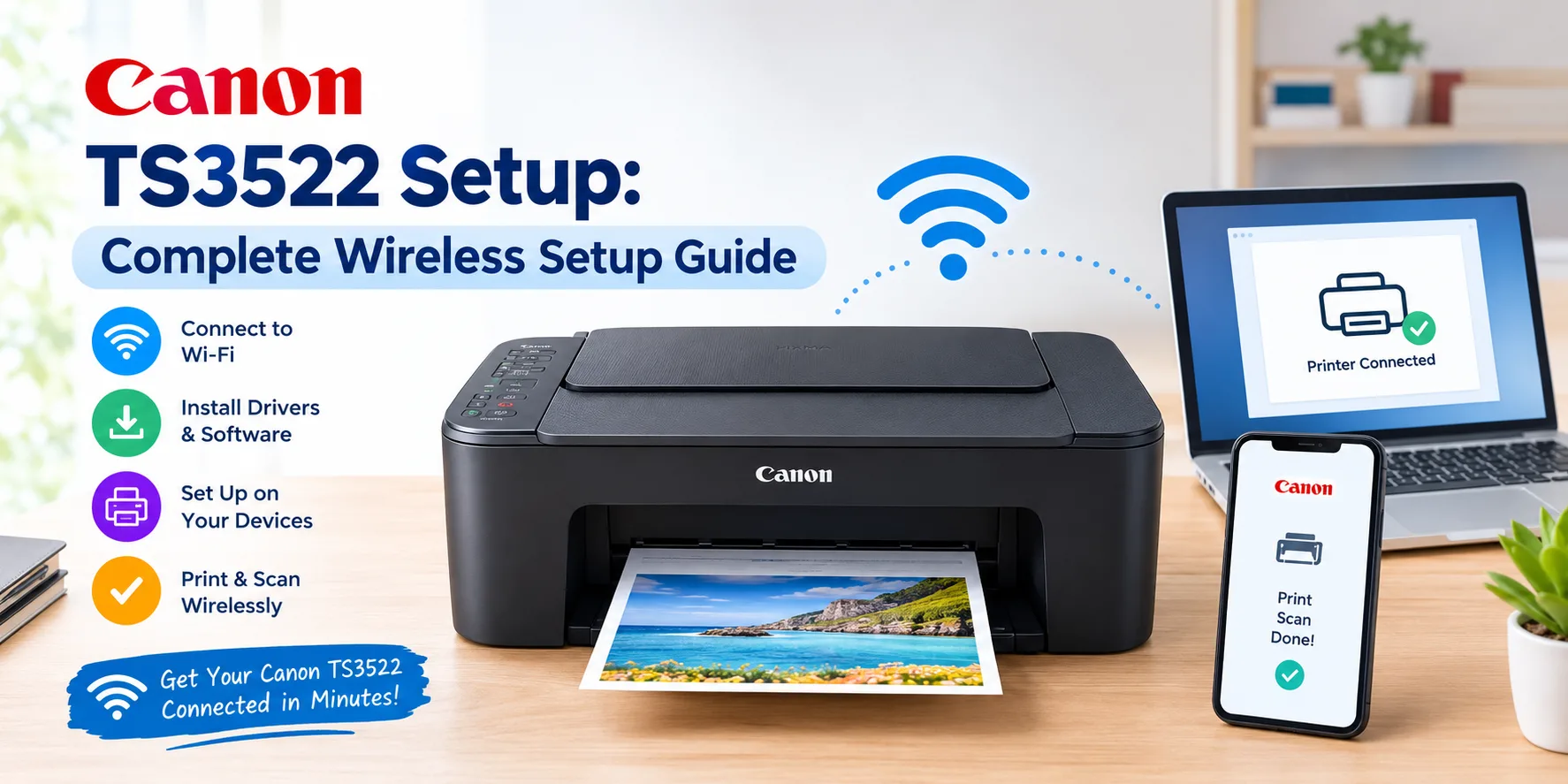 Canon TS3522 Setup: Complete Wireless Setup Guide