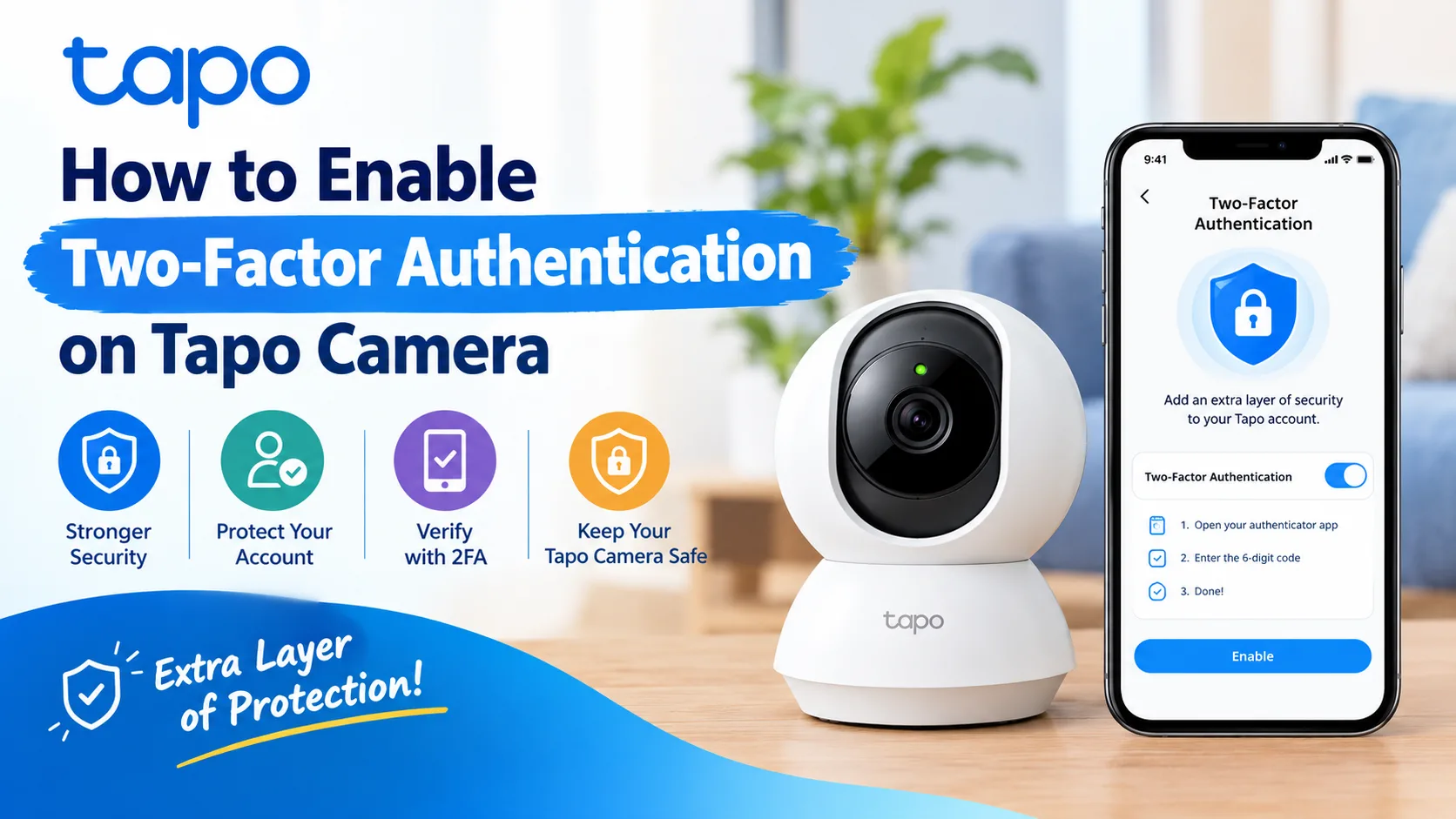 How to Enable Two-Factor Authentication on Tapo Camera