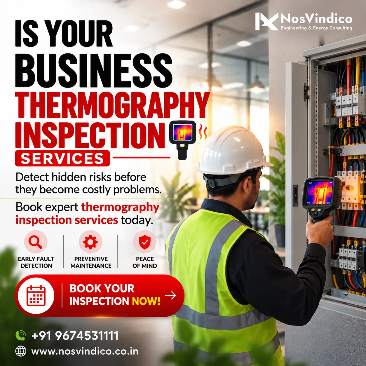 Thermography Inspection for Equipment Safety | NosVindico