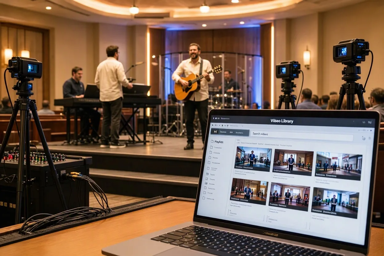 How Smart Media Management Is Shaping the Future of Church Streaming in 2026