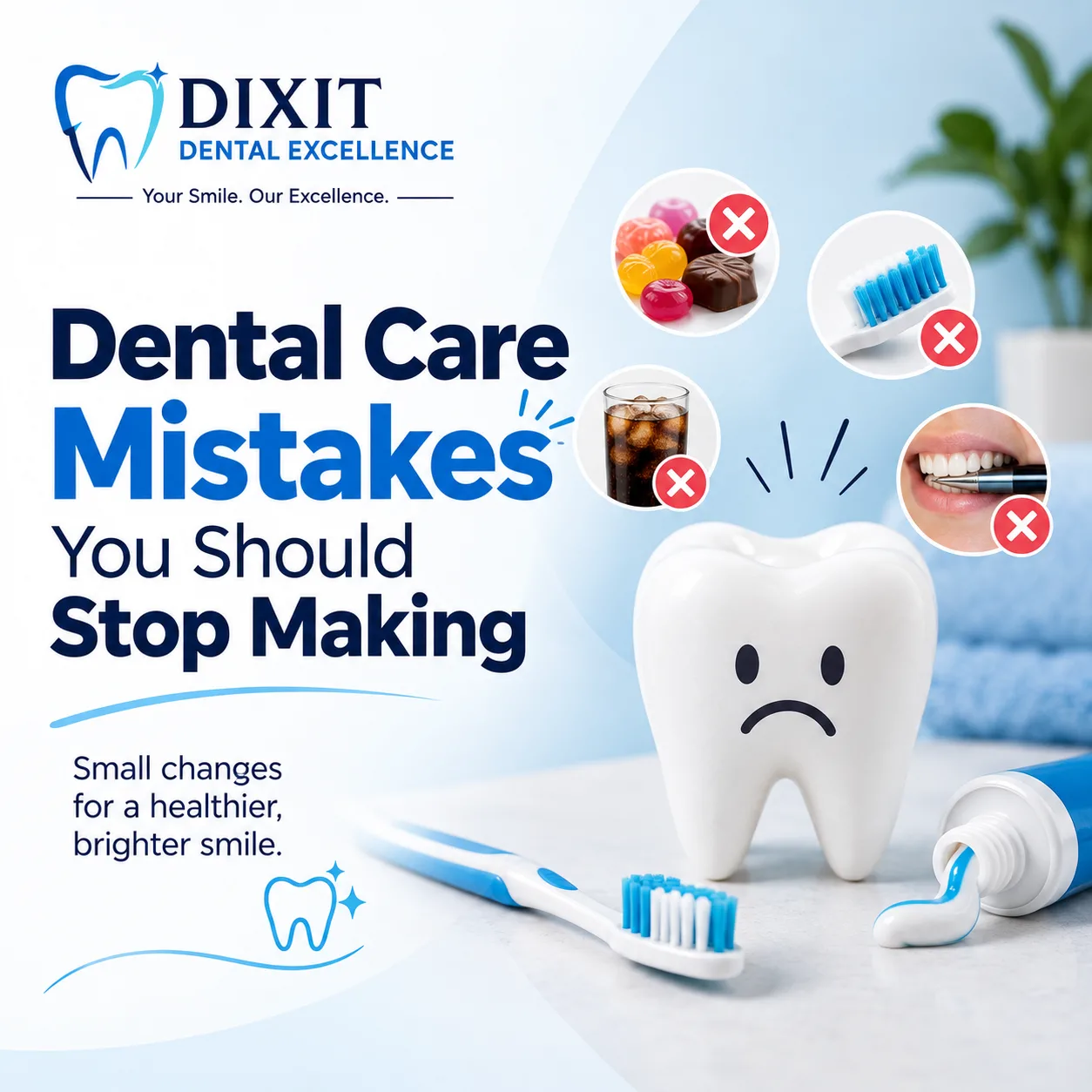 Dental Care Mistakes You Should Stop Making