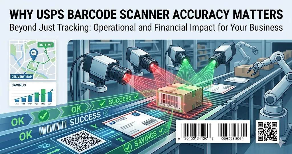 Why USPS Barcode Scanner Accuracy Matters More Than Most Businesses Realize