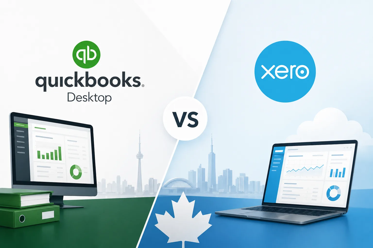 QuickBooks Desktop vs Xero for Canadian Accounting Firms: A Feature-by-Feature Reality Check