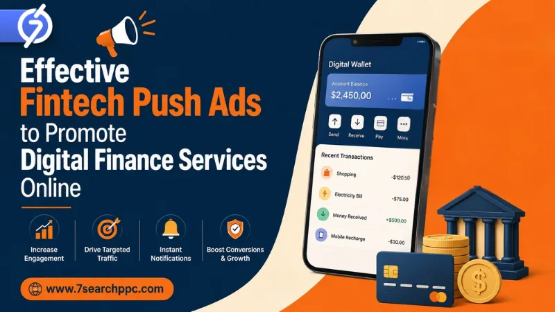 Effective Fintech Push Ads to Promote Digital Finance Services Online