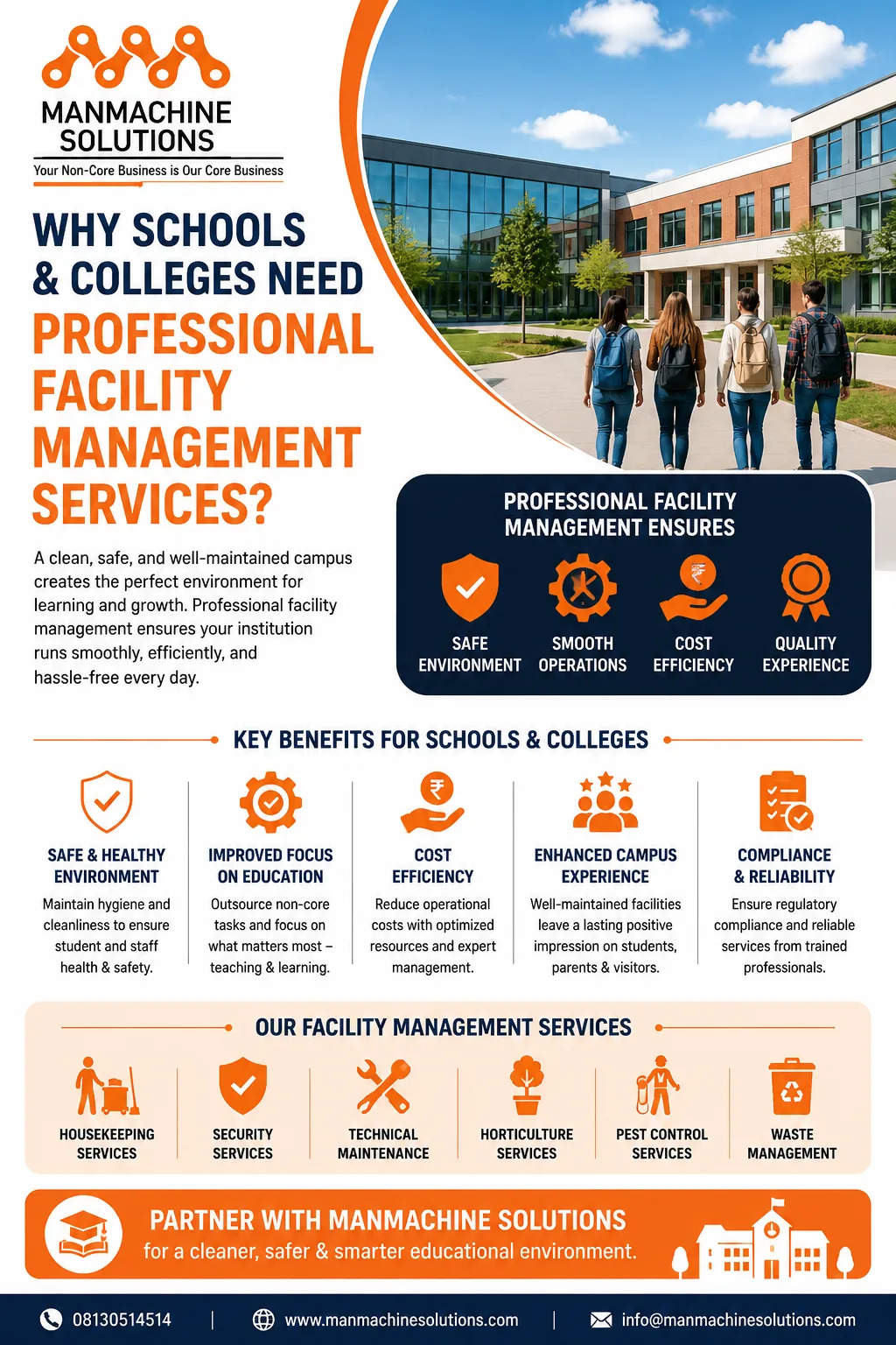 Key Facility Management Services Every School & College Needs