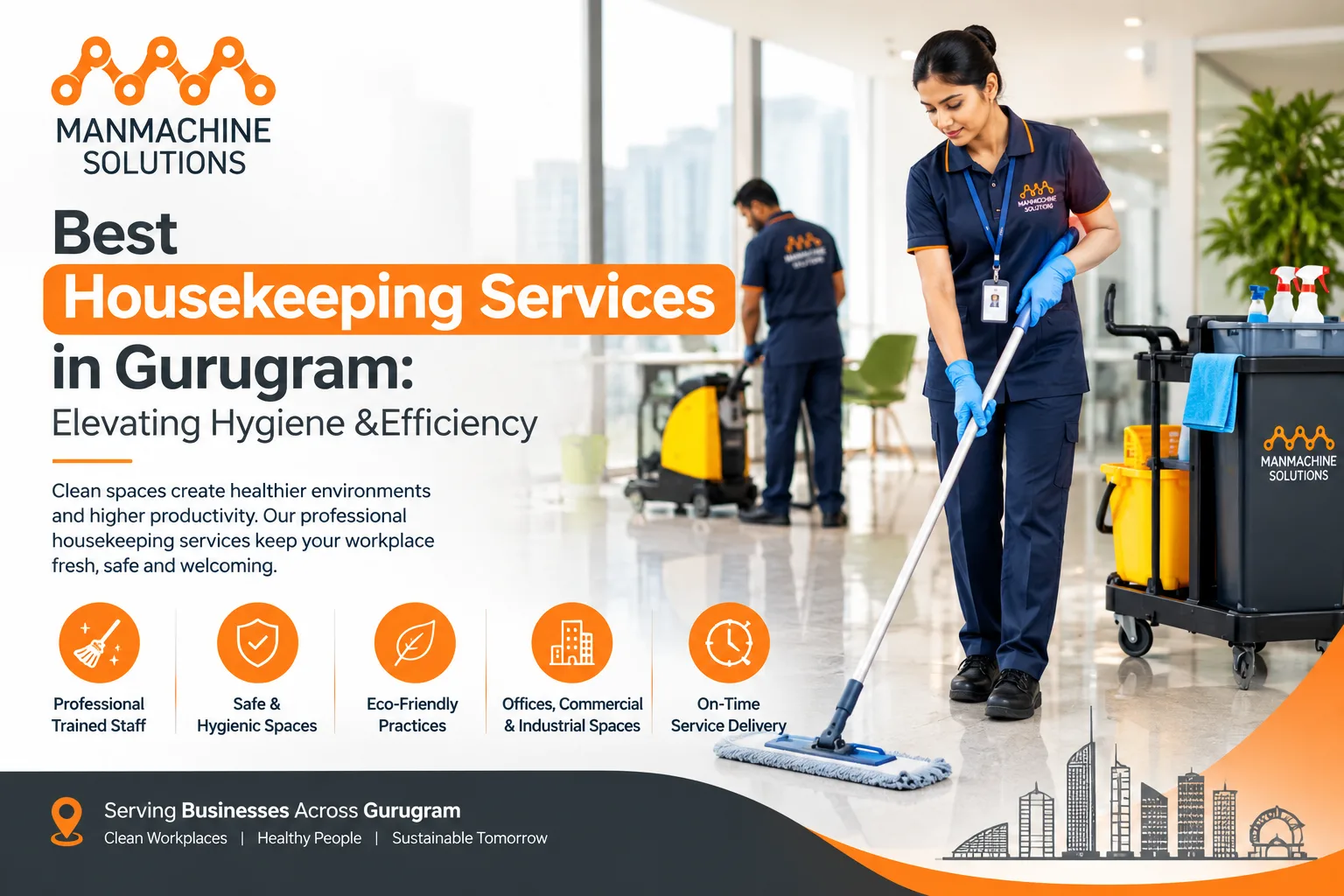 Upgrade Workplace Cleanliness with Expert Housekeeping Services in Gurugram