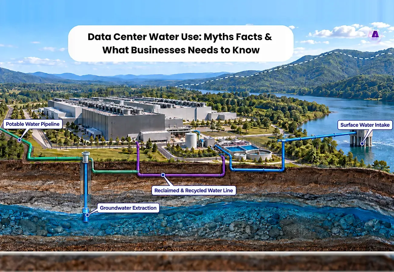 Data Center Water Use: What’s Fact and What’s a Myth?