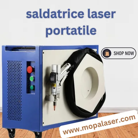 Saldatrice Laser Portatile MopaLaser: tecnologia avanzata per metalli precisi