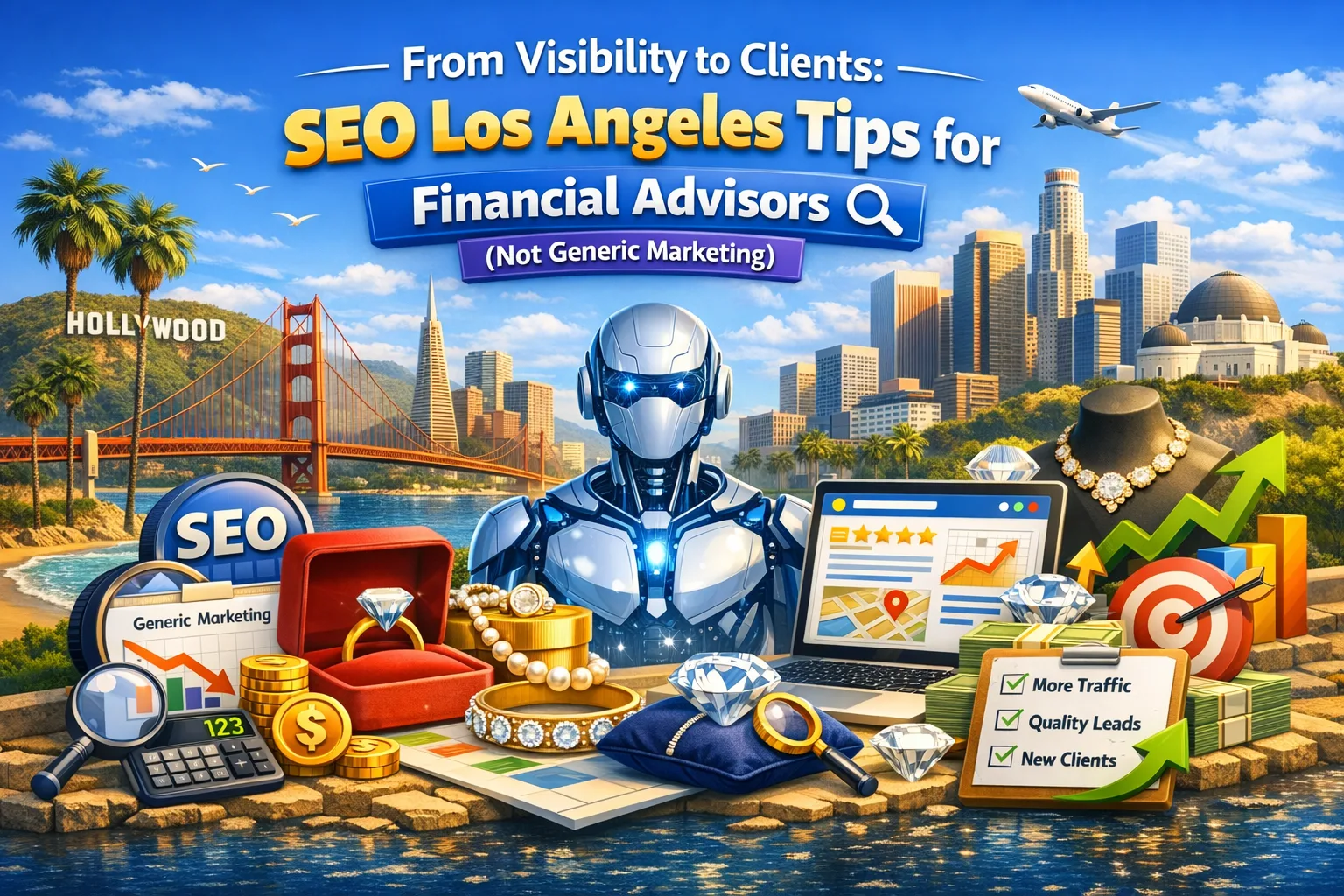 From Visibility to Clients: SEO Los Angeles Tips for Financial Advisors