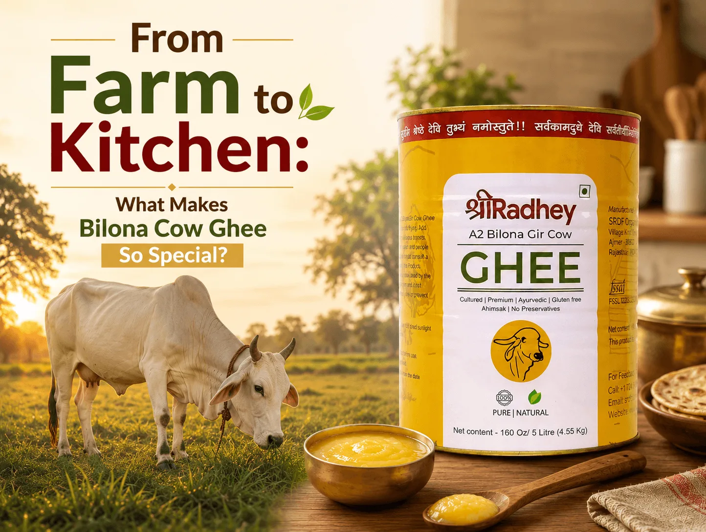 What Makes Bilona Cow Ghee Different From Regular Ghee?