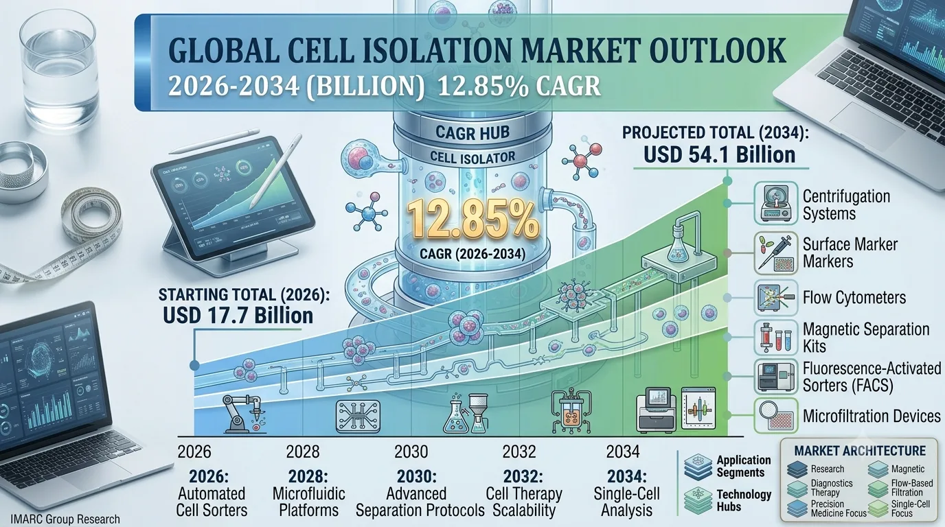 Cell Isolation Market Size, Share, Latest Trends and Forecast 2026-2034