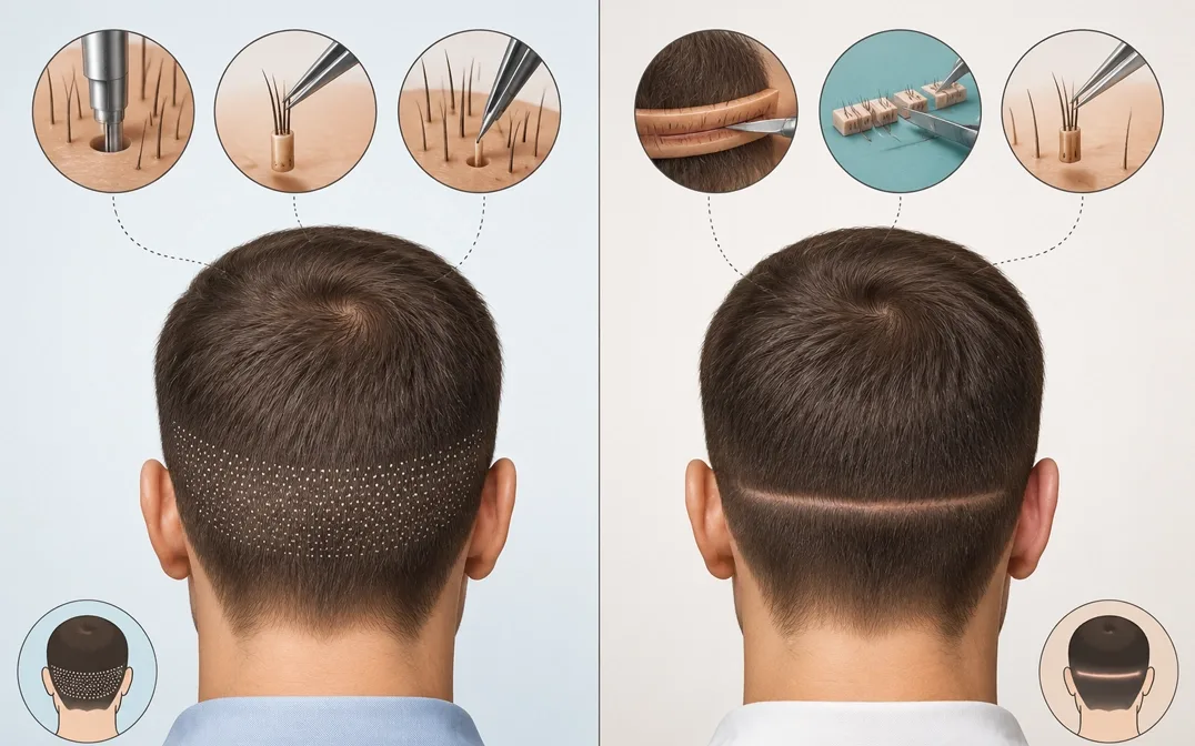 What Are the Differences Between FUE and FUT Hair Transplants?