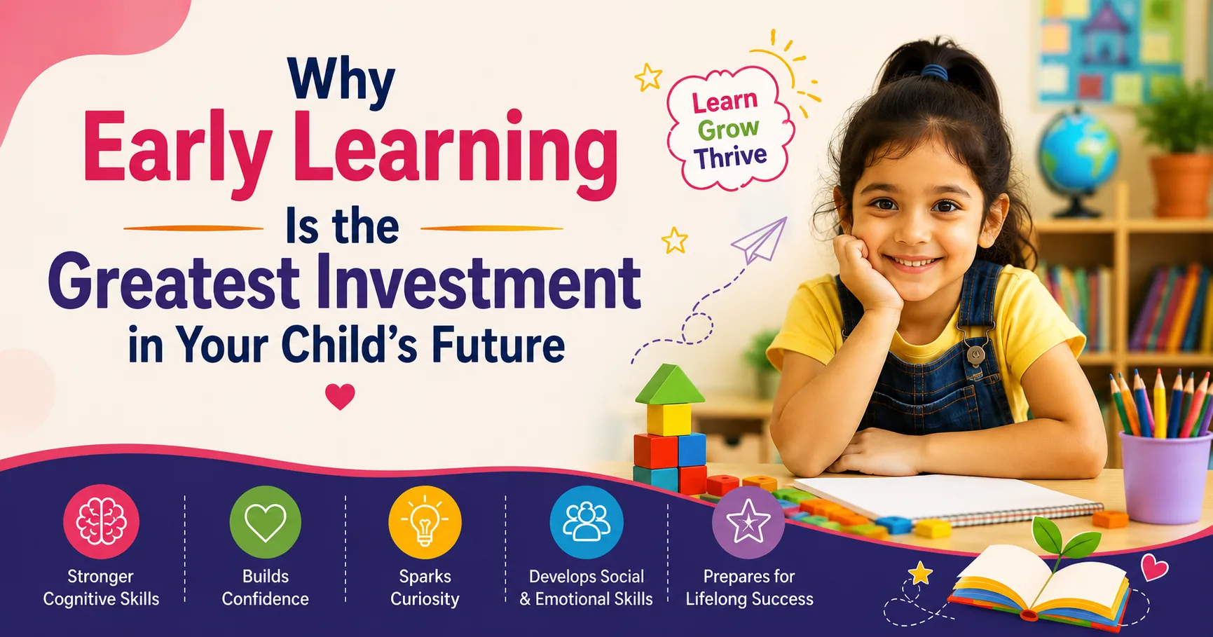 Why Early Learning Is the Greatest Investment in Your Child's Future