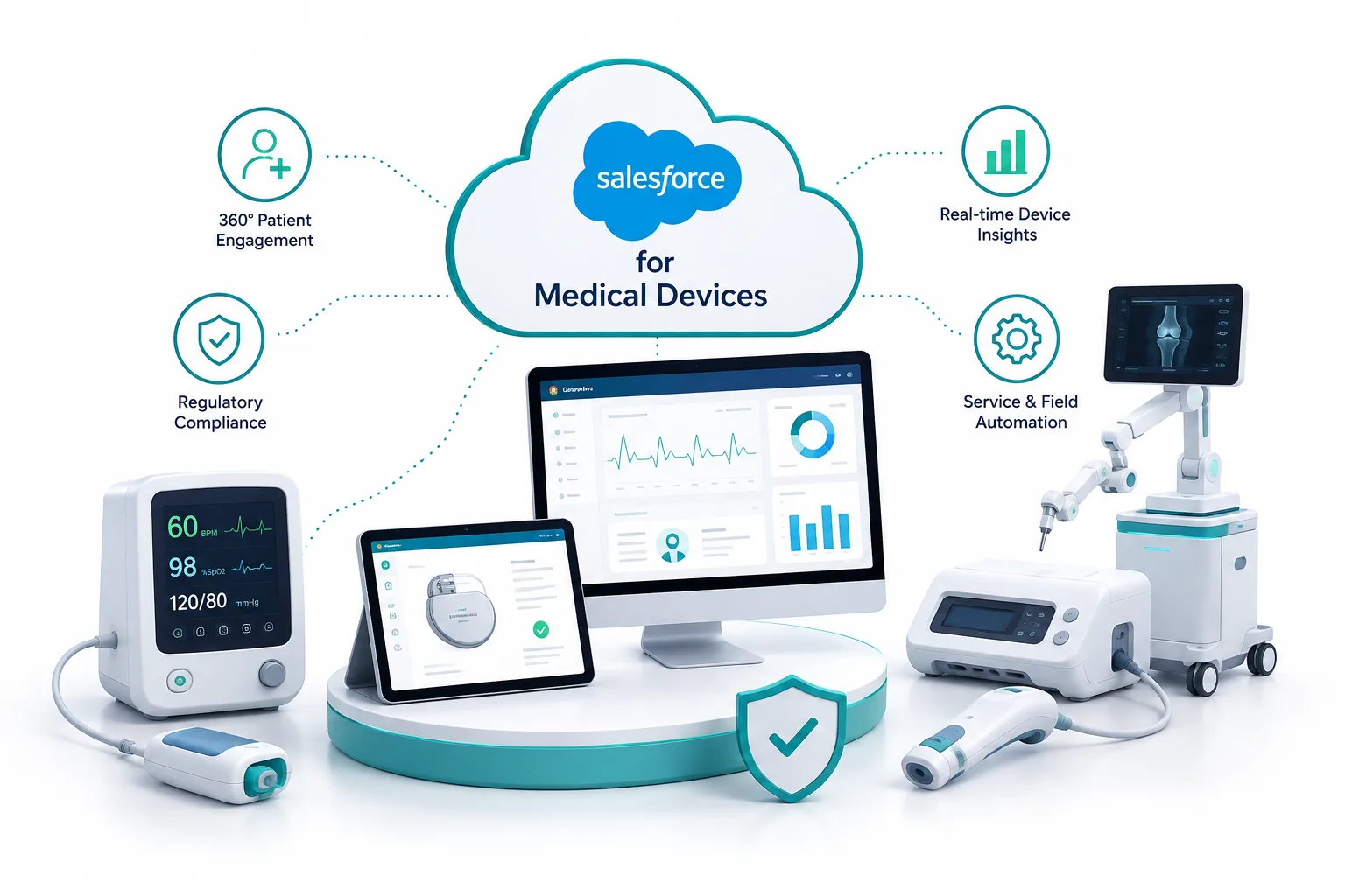 Why Salesforce for Medical Devices Is Becoming Standard for MedTech Companies