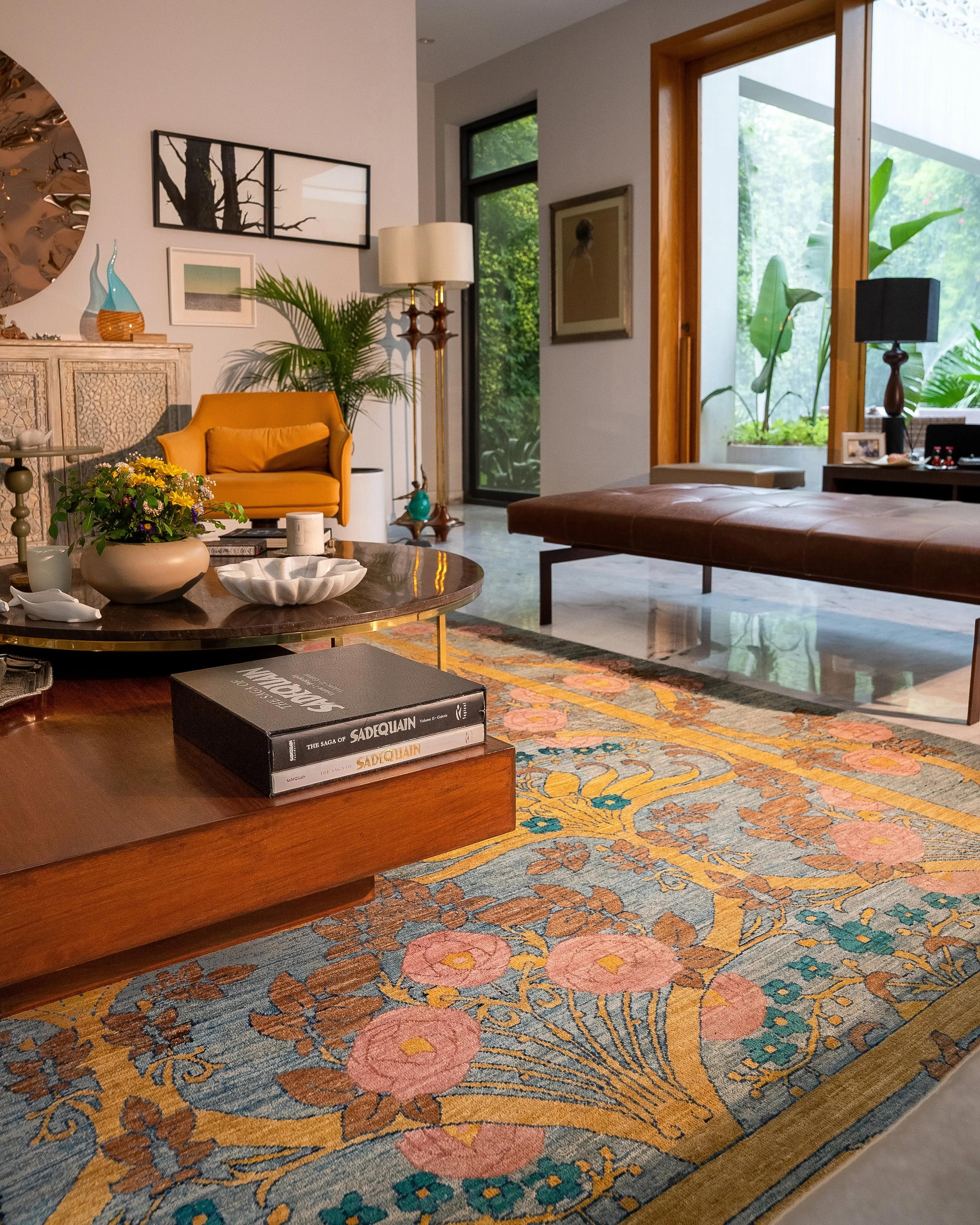 How Can Suzani Rugs Transform a Modern Heritage Interior?
