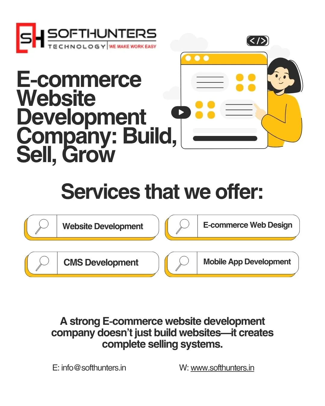 E-commerce Website Development Company: Build, Sell, Grow