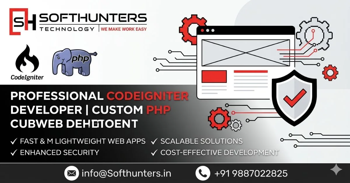 Professional CodeIgniter Developer | Custom PHP Web Development