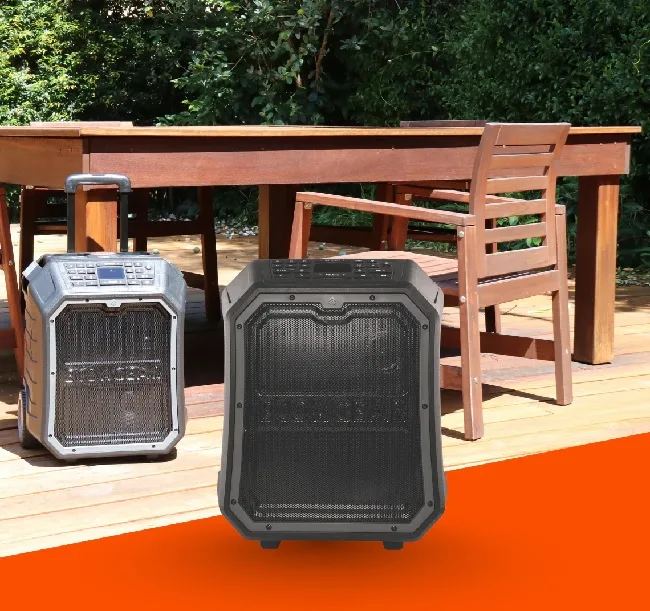 Floating Bluetooth speakers for your camping adventure