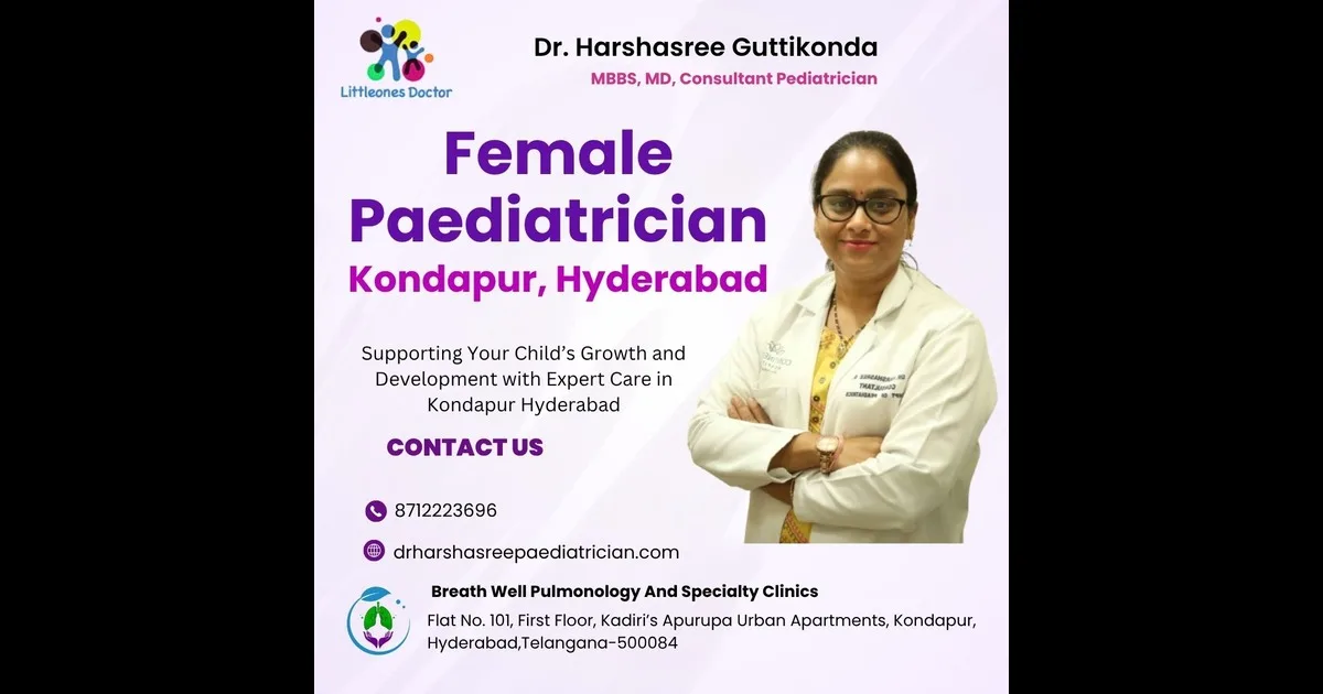 Child Nutrition Advice from Female Paediatricians in Kondapur