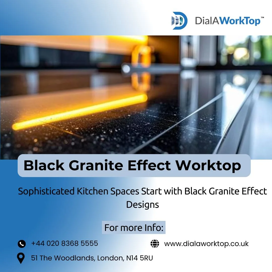 Why Homeowners Love Black Granite Effect Worktops
