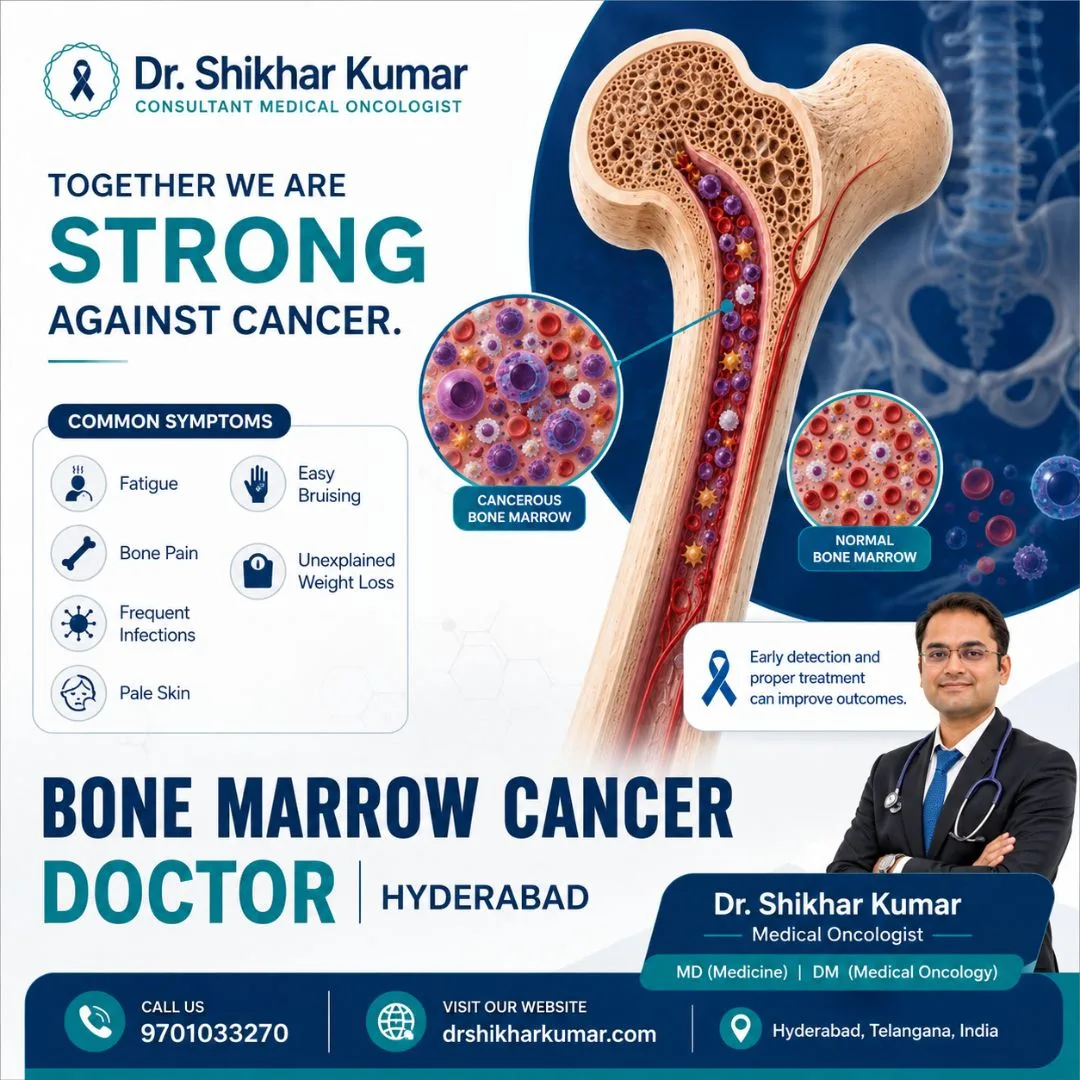 What Are the Treatment Options Offered by Bone Marrow Cancer Doctors in Hyderabad?