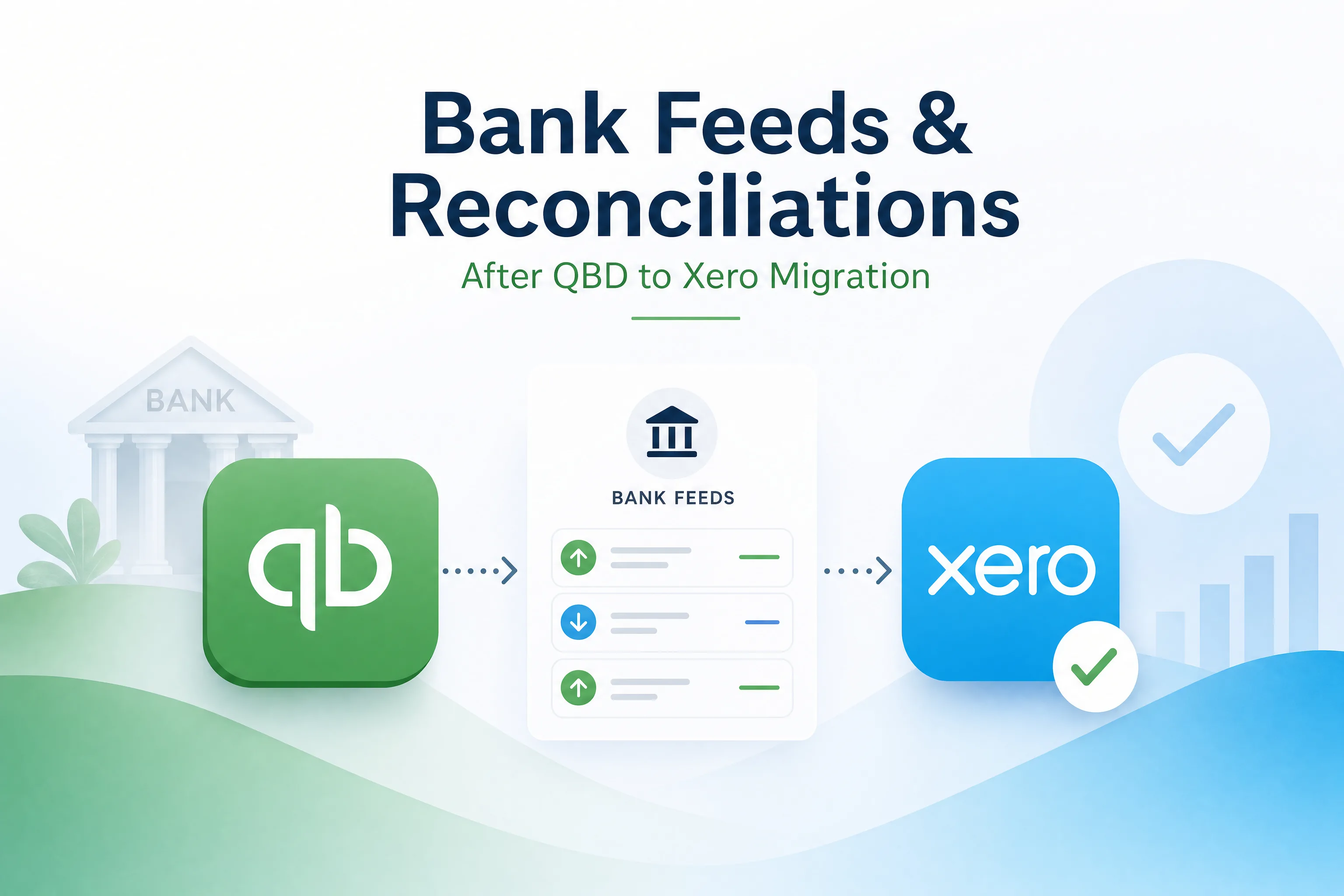 What Happens to Reconciled Accounts, Bank Feeds, and Memorized Transactions After a QuickBooks to Xero Migration?