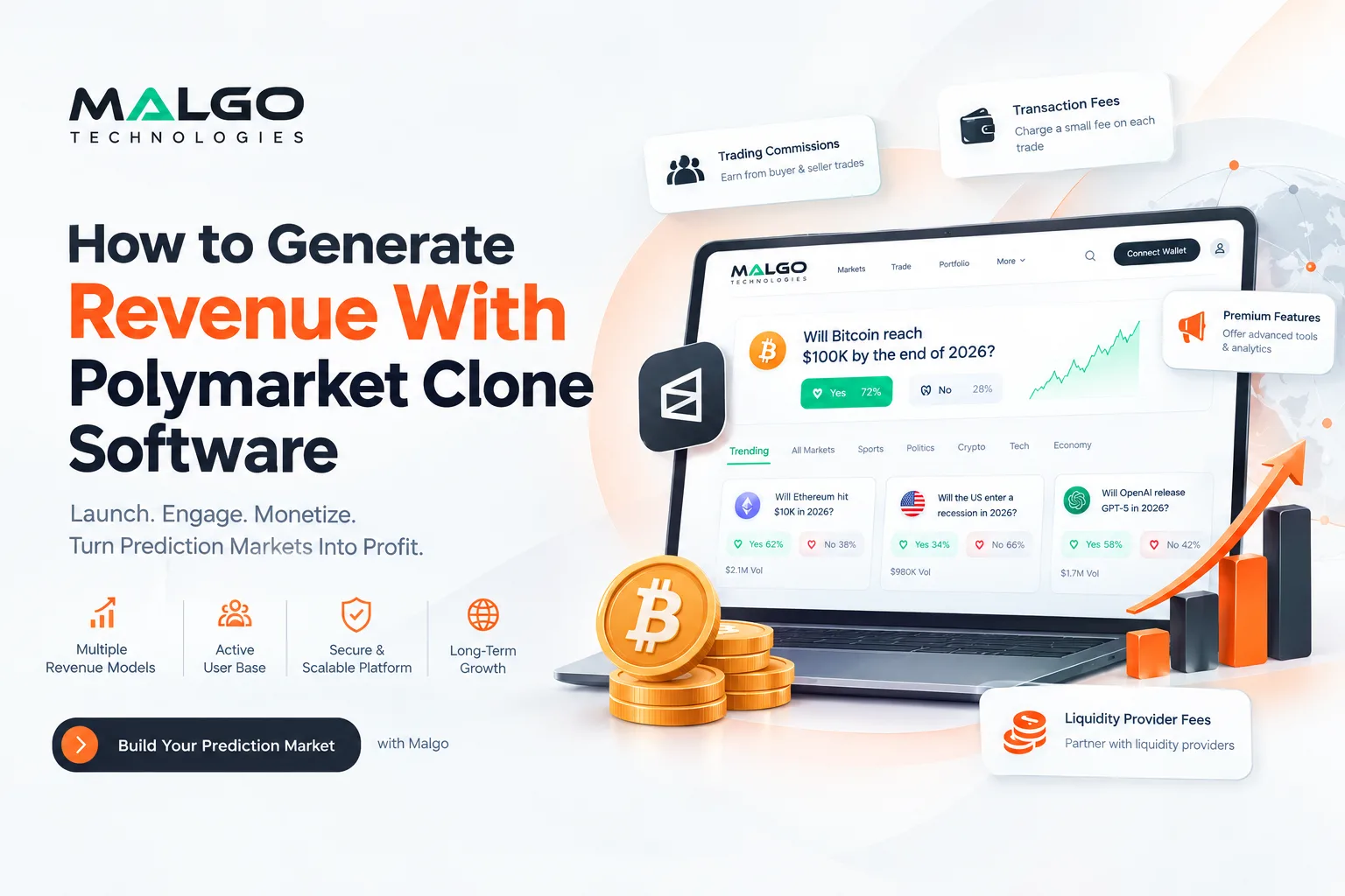 Polymarket Clone Software: Technology Stack, Security, and Scalability