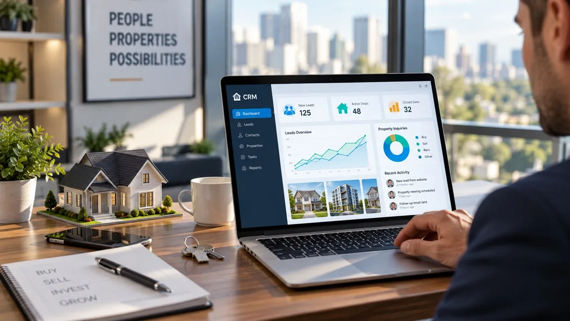How CRM Software Helps Real Estate Businesses Grow?