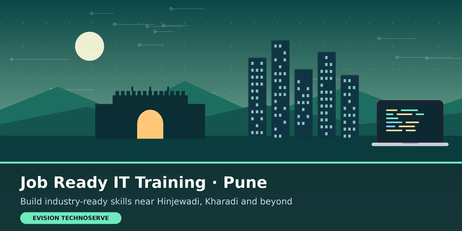 Job Ready IT Training for Freshers in Pune- Join Evision Technoserve