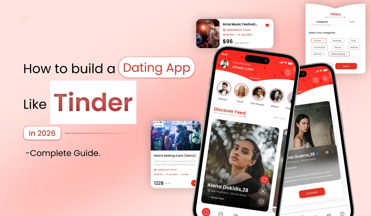 How to Build a Dating App Like Tinder in 2026 | Complete Guide