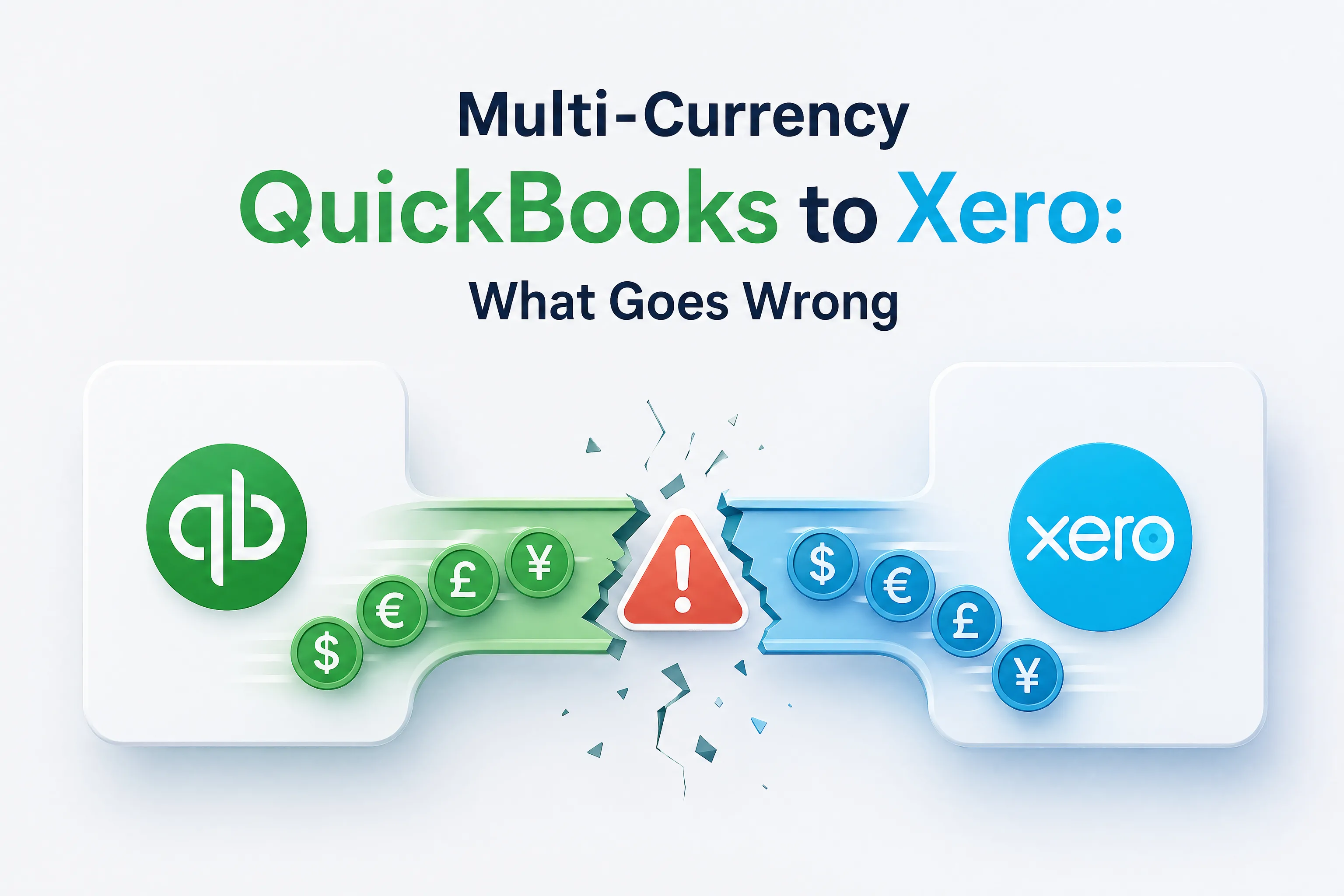 Multi-Currency QuickBooks to Xero Migration: What Can Go Wrong and How to Prevent It